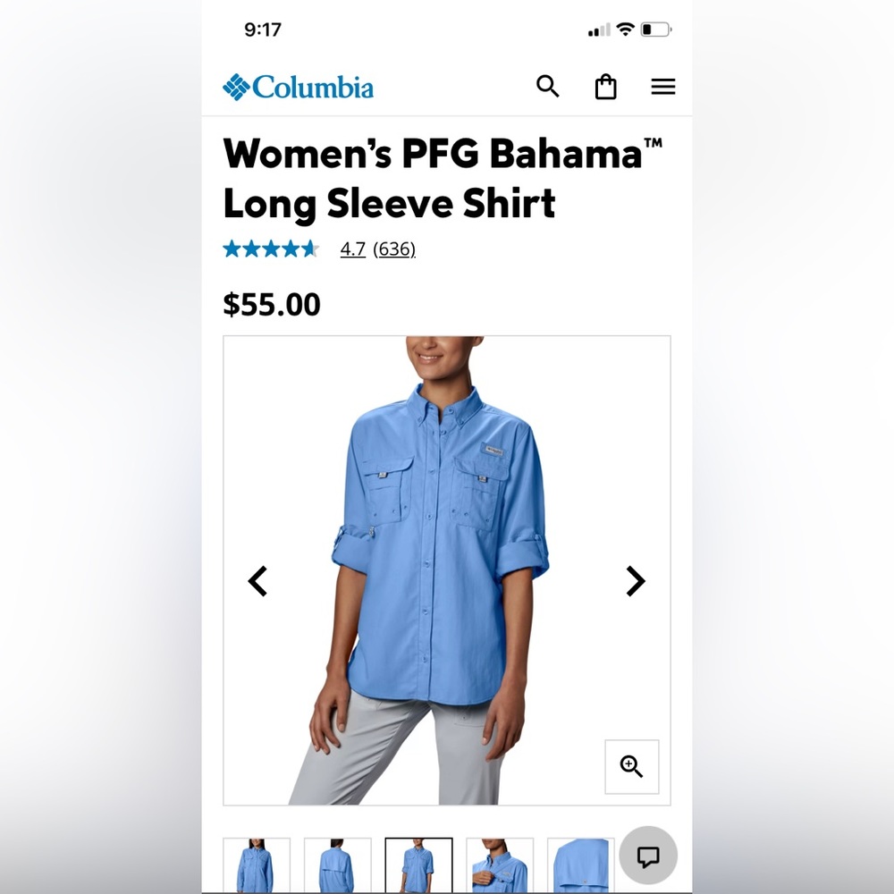 Women’s Columbia PFG Bahama™ Long Sleeve Shirt